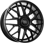 Flat black rim pol