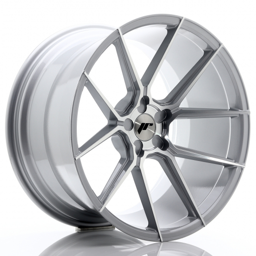 JR Wheels JR30 20x10 ET40 5x120 Silver Machined Face