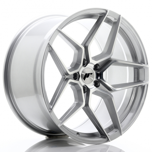 JR Wheels JR34 20x10 ET40 5x120 Silver Machined Face