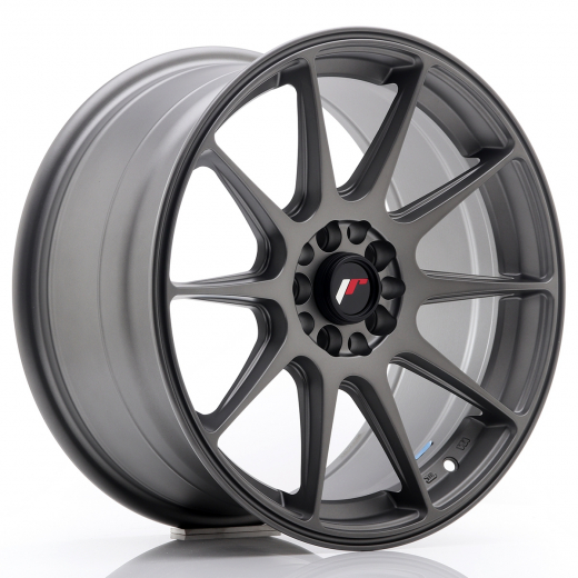 JR Wheels JR11 17x7,25 ET35 5x100/114,3 Matt Gun Metal