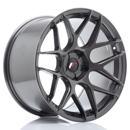 JR Wheels JR18 17x8 ET35 5x108/112 Hyper Gray