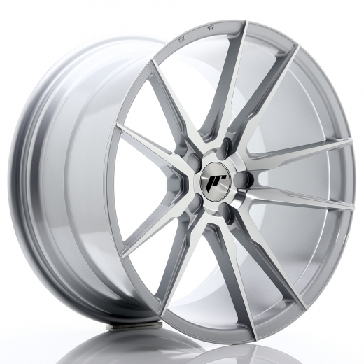 JR Wheels JR21 17x7 ET25 4x100/108 Silver Machined