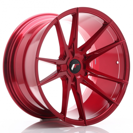 JR Wheels JR21 20x10 ET40 5x112 Platinum Red