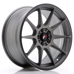 JR Wheels JR11 15x7 ET30 4x100/108 Matt Gun Metal