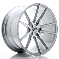 JR Wheels JR21 17x7 ET40 4x100/114 Silver Machined